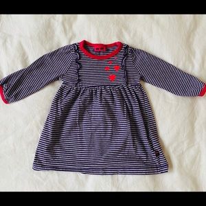 Cozy Striped toddler dress